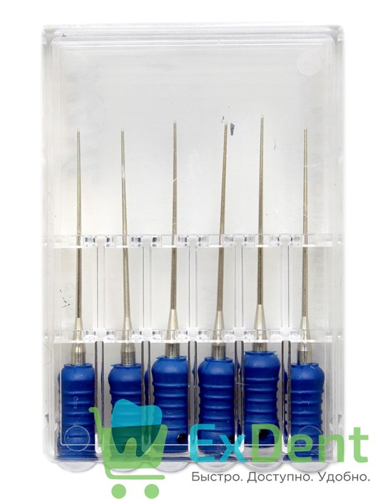 Pluggers (Плаггеры) №30, 25 мм, MANI, инструмент для пломбирования канала (6 шт) 14298 - фото 26960