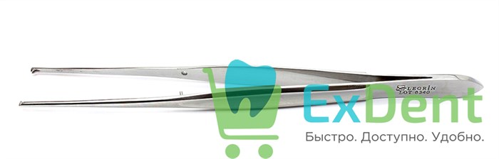 Пинцет хирургический тонкий (17,5 см) 14782 - фото 27003