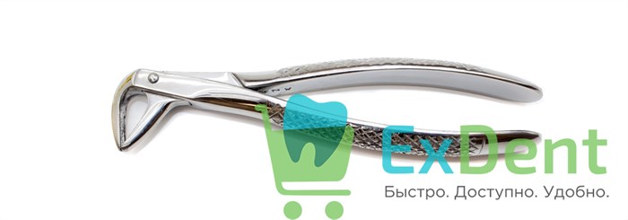 Щипцы, Legrin, №350/74 для удаления корней нижней челюсти, узкие 14513 - фото 27603