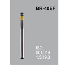 Боры алмазные Mani BR-40EF 001/014 FG - шарообразный, желтый (5 шт) 20925 - фото 27857