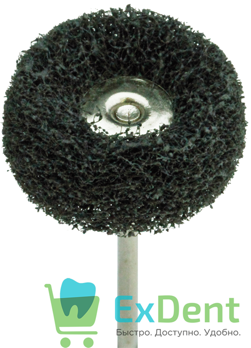 P4202B Полир для капп SoftPol M (средний), колесо, на дискодержателе NTI 21620 - фото 29008