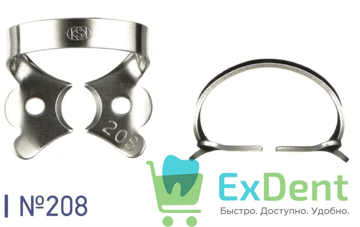 Кламп №208 для премоляров Dentech 16490 - фото 29587