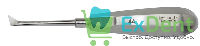 Элеватор №44 для удаления корней зубов угловой правый 19236 - фото 30054