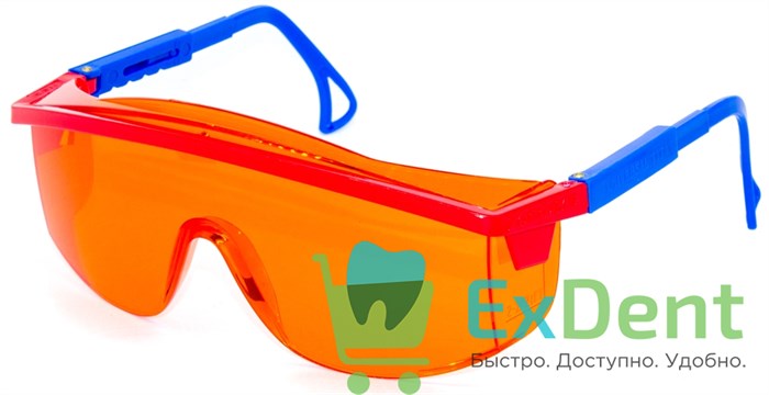 Очки защитные открытые O37 Titan оранжевые 12998 - фото 1527