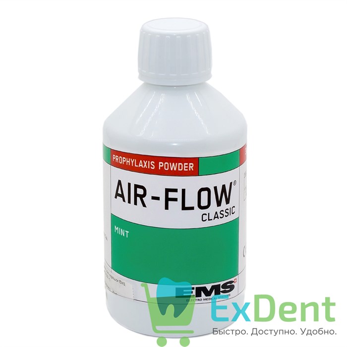 AIR-FLOW порошок EMS Classic, мята (300 г) 12563 - фото 1533