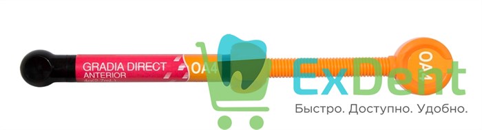 Gradia (Градия) Direct Anterior OA4 - светоотверждаемый реставрационный композит (4 г) 12231 - фото 1566