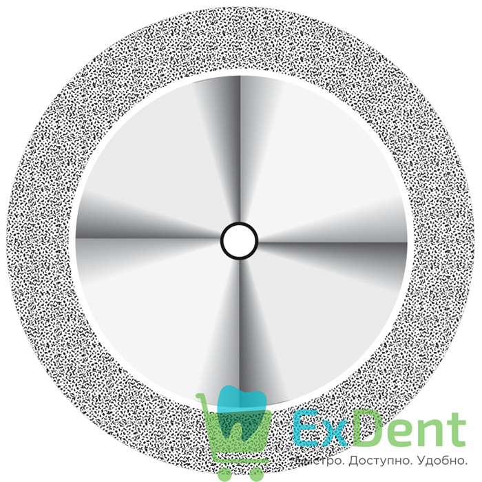 Диск алмазный Superflex (22 mm) NTI красный с двухсторонним покрытием 15642 - фото 30844