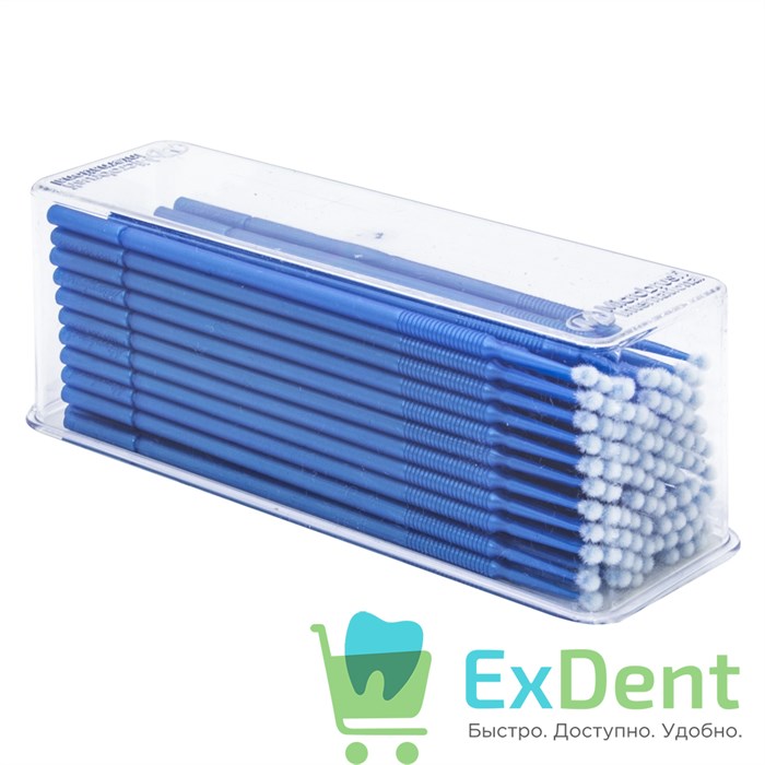 Аппликаторы Микробраш Microbrush Regular (2 мм) - диспенсер  (100 шт) 13460 - фото 31914