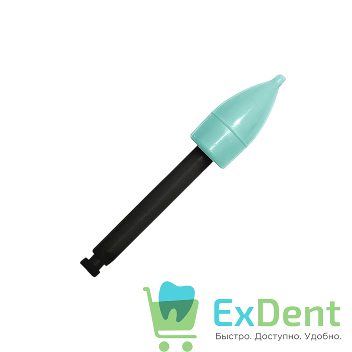 Полир Kagayaki Ensmart Pin - зеленый (средняя) пламя, для полировки композита (10 шт) 13139 - фото 36478