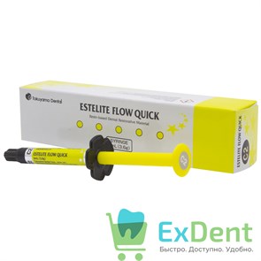 Estelite (Эстелайт) Flow Quick С2 - среднетекучий композитный материал для реставраций (3,6 г) 13947