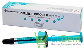 Estelite (Эстелайт) Flow Quick High Flow A2 -  композитный материал повышенной текучести (3,6 г) 19190