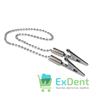 {{productViewItem.photos[photoViewList.activeNavIndex].Alt || productViewItem.photos[photoViewList.activeNavIndex].Description || 'Зажим металический с цепочкой для фиксации салфеток (42 см без регулятора длины) цвет серебро'}}