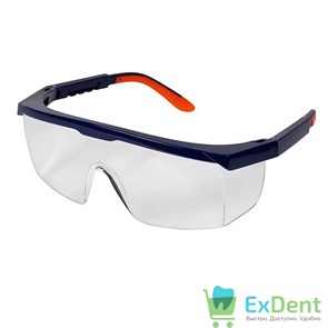 Очки защитные стоматологические Clean+Safe, прозрачные 13041