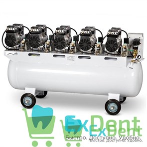 Компрессор HK-10EW воздушный безмаслянный, ресивер 180 л, производительность 500 л/мин 20685