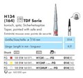 H134F-014-FG Твердосплавный финир NTI, форма коническая остроконечная, безопасная верхушка 14030 - фото 28469