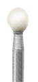 NAS16 RA, Головка керамическая NTI Арканзас, шаровидный - для финирования композитов 21123 - фото 31242