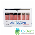 Гуттаперчевые штифты 06 №40 Dispodent для пломбирования корневых каналов (60 шт) 21202 - фото 36450