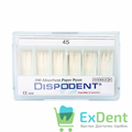 Бумажные штифты 02 №45 Dispodent - для удаления влаги в канале (200 шт) 17477 - фото 36451