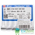 FlexMaster NiTi .02 №20, 25 мм, VDW, никель-титан (6 шт) 15715 - фото 26716