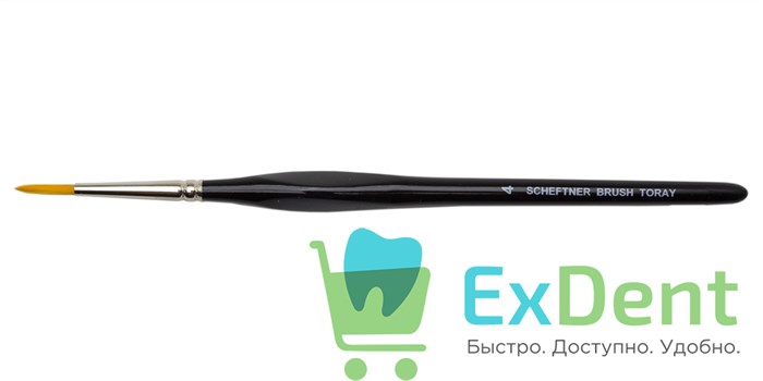 Кисть Scheftner (Шефтнер) Toray Brush №4 (1 шт) - фото 19911