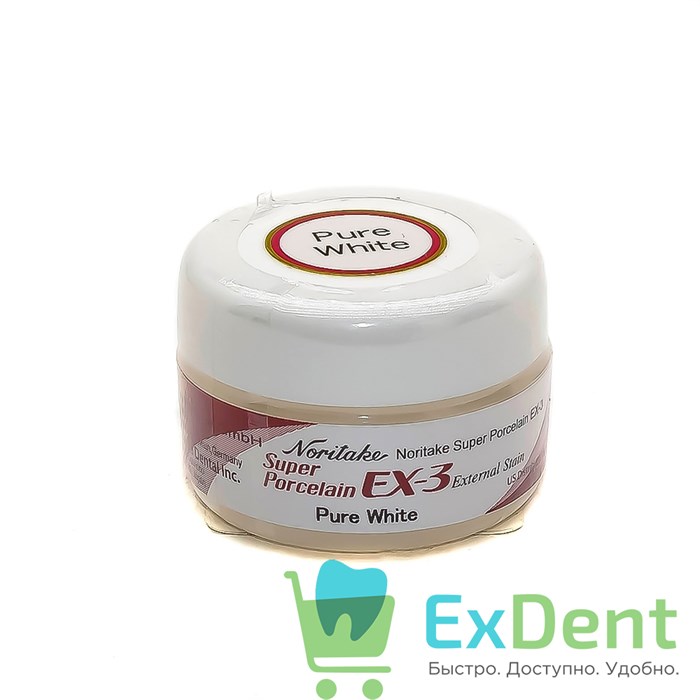 Noritake (Наритаки) EX3 Внешний краситель Pure White (3 г) - фото 20115