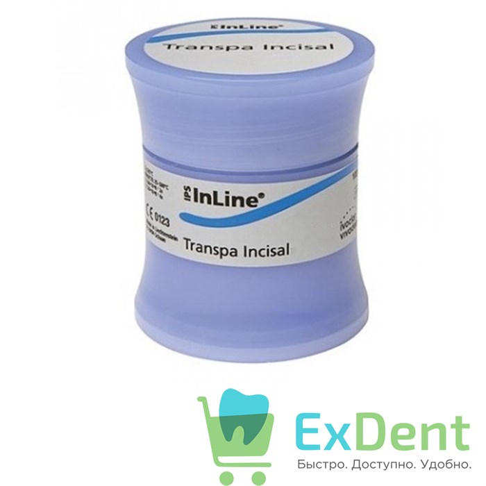 Инлайн Прозрачная масса режущего края / InLine Transpa Incisal туба 100гр 3 - фото 23631