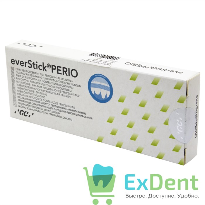 EverStick PERIO (эверСтик ПЕРИО), армирующее стекловолокно для пародонтального шинирования (1 x 8см) - фото 30758