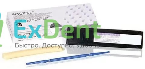 Revotek LC В2 - материал для изготовления временных коронок и мостовидных протезов (16 г) - фото 30825