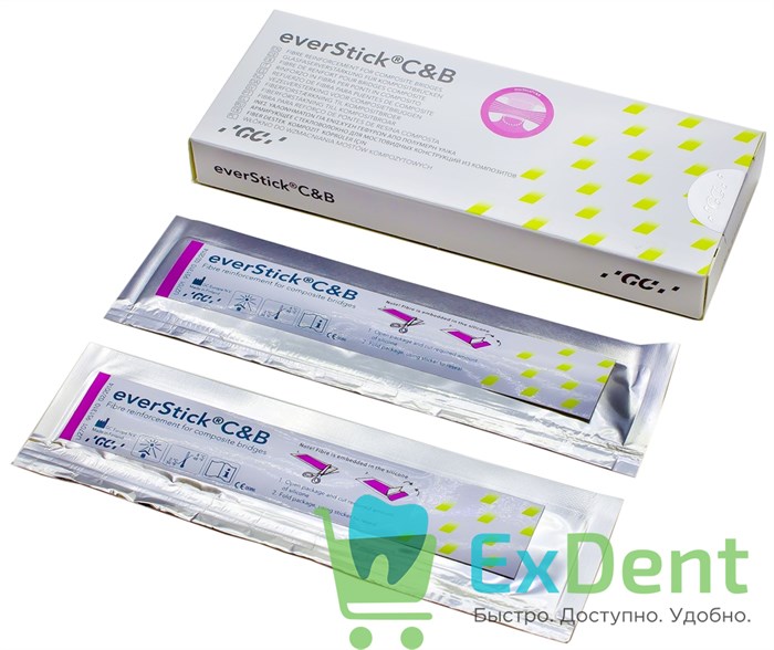EverStick C&B (эверСтик С и Б), армирующее стекловолокно для мостовидных констр-ций фронта (2 x12см) - фото 31648