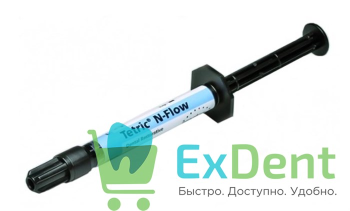 Tetric (Тетрик) N-Flow A1 эмаль - светоотвержд. рентгеноконтрастный текучий наногибридный ком. (2 г) - фото 32570