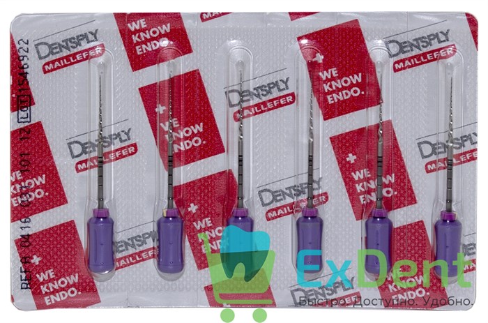 ProTaper (ПроТейпер) ручной S1, 31 мм, Dentsply, блистер (6 шт) - фото 33238