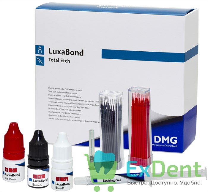 LuxaBond Total Etch (ЛюксаБонд) набор - адгезивная система двойного отоверждения - фото 33401
