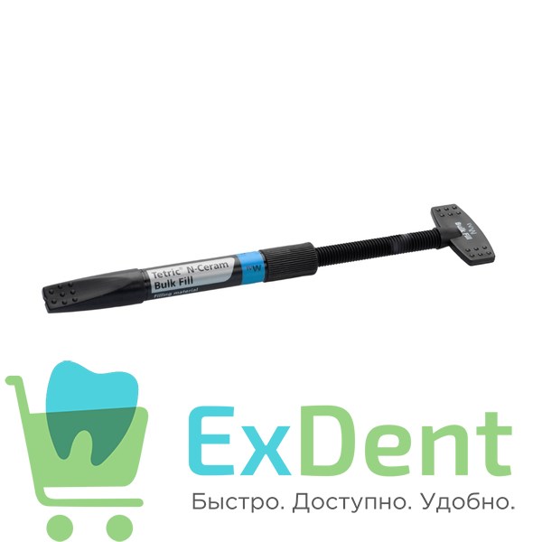 Tetric (Тетрик) N-Ceram Bulk Fill IVW - нано-оптимизированный композит для боковых зубов (3,5 г) - фото 36662