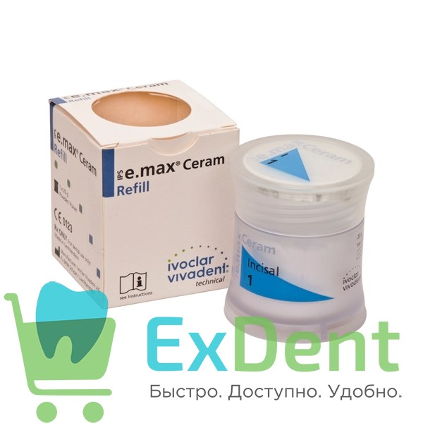 IPS e.max Ceram Incisal - S1 масса режущего края (20 г) - фото 36669