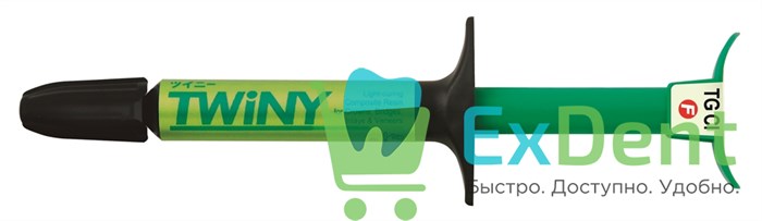 TWiNy Flow Translusent T-Glass Clear F - прозрачный слой, светоотверждаемый (3.5 мл) - фото 38002