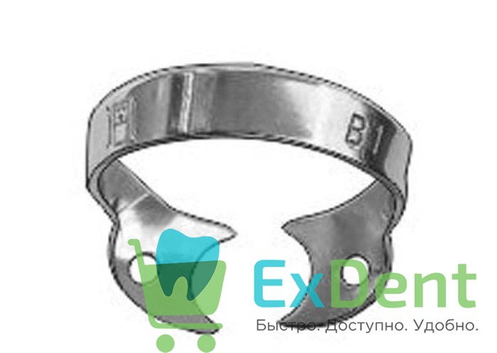 Кламп №B1 для моляров нижней челюсти (ТОР ВМ) - фото 39025