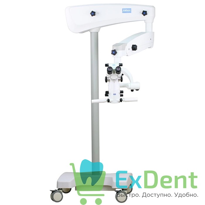 Микроскоп дентальный Zumax М2380 потолочный (Vario + PD + камера + угл.удлинитель + поворот.кольцо) - фото 39880