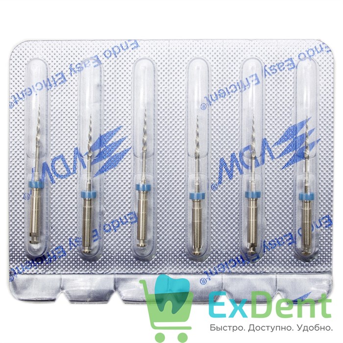 FlexMaster NiTi Intro File VDW (6 шт) - фото 9691