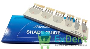 Расцветка Noritake (Наритаки) Shade Guide, акриловых зубов
