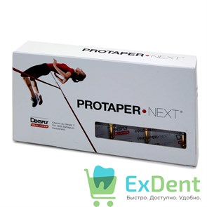 {{photo.Alt || photo.Description || 'ProTaper (ПроТейпер) машинный NEXT (X1-X3), 25 мм, Dentsply, для создания ковровой дорожки (3 шт)'}}