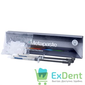 {{photo.Alt || photo.Description || 'Metapaste (Метапаста) - паста гидроокиси кальция для временного пломбирования каналов (2 х 2,2 г)'}}