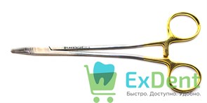 Иглодержатель, Legrin, TC (18 см), кольца золотые