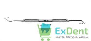 Штопфер-гладилка средняя 1304-1,5, Fabri