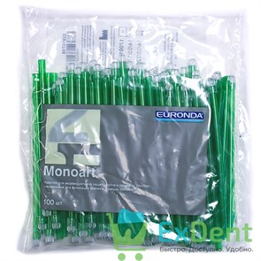 {{photo.Alt || photo.Description || 'Наконечники для слюноотсосов зеленые, гибкие, Monoart (100 шт)'}}