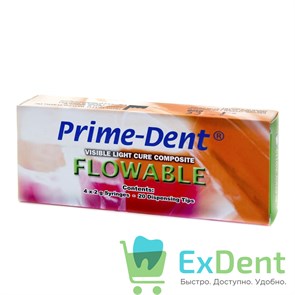 {{photo.Alt || photo.Description || 'PrimeDent (ПраймДент)  Flow А2 - композит (4 х 2 г)'}}
