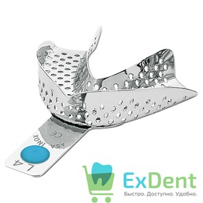 Ложка для слепков, с перфорированием, M низ (Asa Dental)
