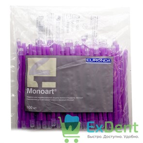 {{photo.Alt || photo.Description || 'Наконечники для слюноотсосов лиловые, гибкие, Monoart (100 шт)'}}