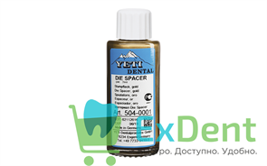 Лак компенсационный Die Spacer, золотой (20 мл)
