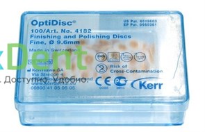 {{photo.Alt || photo.Description || 'Диски полировочные OptiDisc оранжевый - тонкий (9,6 мм х 100 шт)'}}