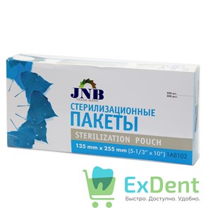 {{photo.Alt || photo.Description || 'Пакеты для стерилизации JNB, 135 х 255 мм, самозапечатывающиеся (200 шт)'}}